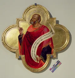 Pyhä Matteus (tempera ja kulta paneelissa)